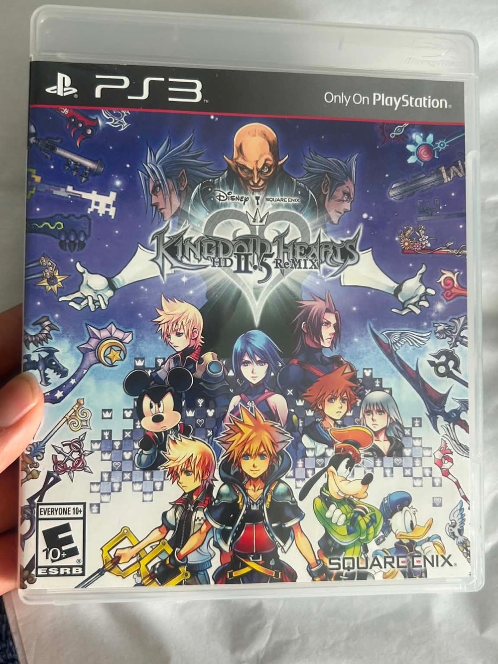 Kingdom Hearts HD 1.5 Remix (PS3) - Purple Cover